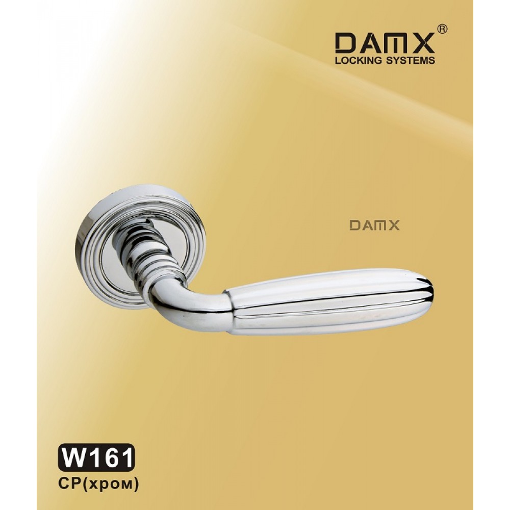 Ручка на круглой накладке W161 DAMX Цвет: CP - Хром