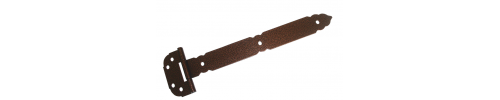 Петля-стрела пс-350 (3мм) покрытие: полимер бронза