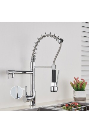 Смеситель для кухни MATRIX SMF-323147 душ/струя (пружинный)