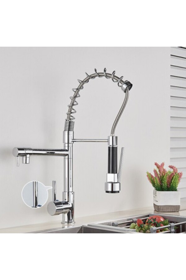 Смеситель для кухни MATRIX SMF-323147 душ/струя (пружинный)