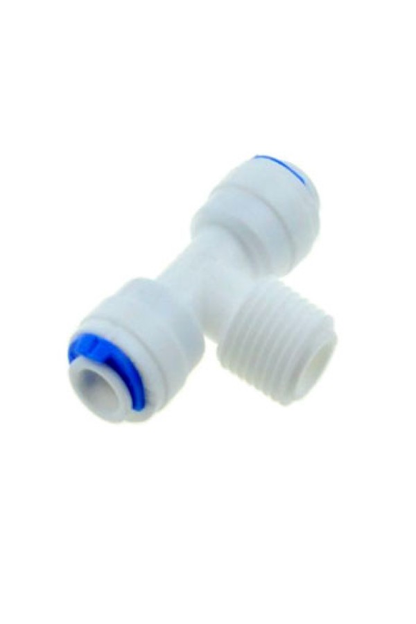 Тройник ROF-T06M106 1/4 дюйма х Цанга 1/4 дюйма (6,4 мм)