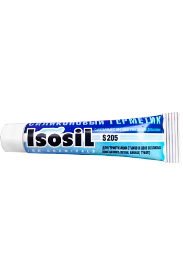Герметик силиконовый ISOSIL S-205 белый 40 мл