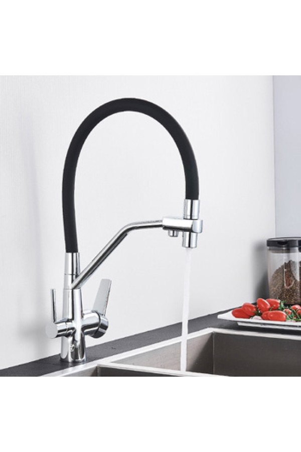 Смеситель для кухни MATRIX SMF-323357/CB (2 in 1) для подключения фильтра питьевой воды