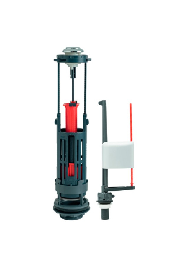 Арматура для сливного бачка WIRQUIN 'ONE 3/6 L' (10975008) двухрежимная