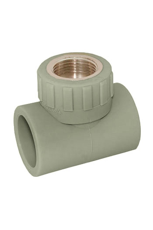 Полипропиленовый тройник ST T25F325 25 мм х 1/2 дюйма F