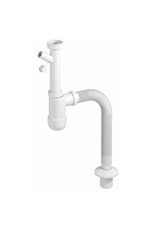 Сифон для умывальника SantecPro AQ301P4 1-1/4 дюйма переходник Ø 32/40