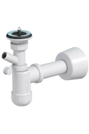Сифон для умывальника SantecPro AQ462P4 1-1/4 дюйма сливная трубка Ø 40