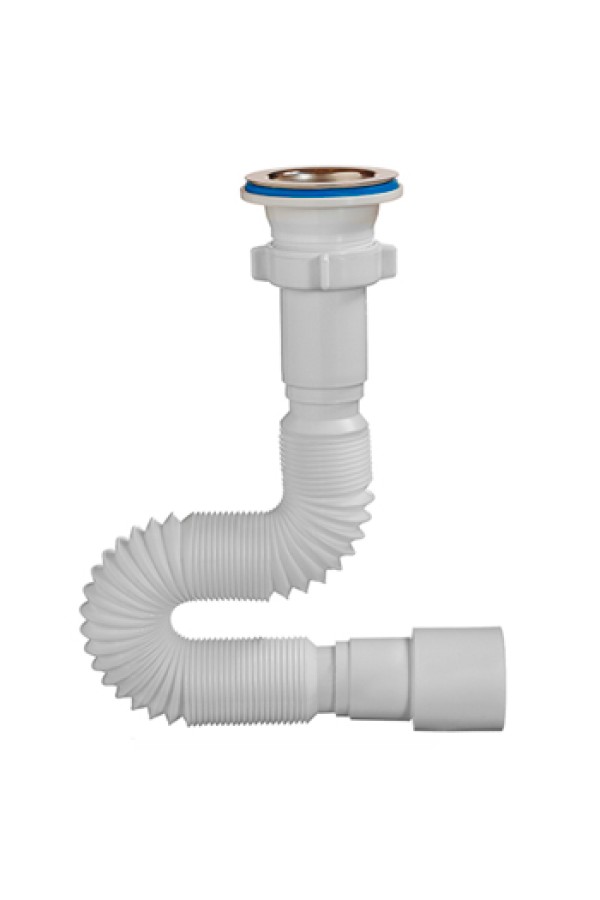 Сифон гофрированный ORIO А-3015 1-1/2 дюйма х 40/50