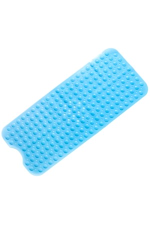 Коврик в ванну ПВХ SM-PV104/BL (400х1000) голубой