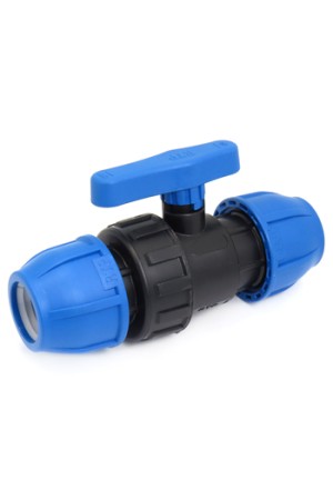 Кран шаровой разъёмный ПНД 32 х 32 мм