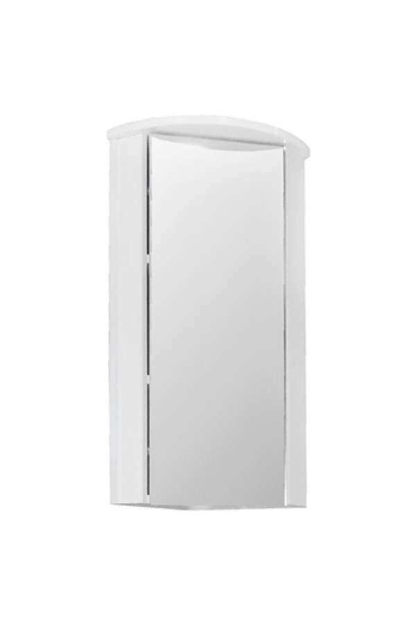 Зеркало-шкаф для ванной угловое 'АГАТА 50'правое