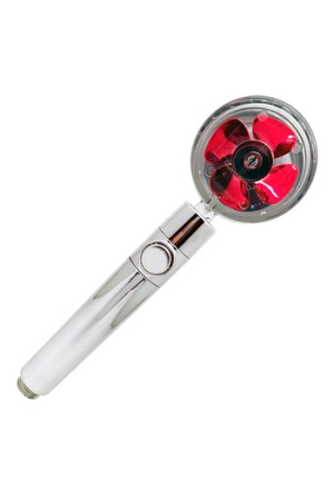 Душевая лейка ТУРБО с вентилятором SM-XR918/RD 1/2 дюйма (1 режим)