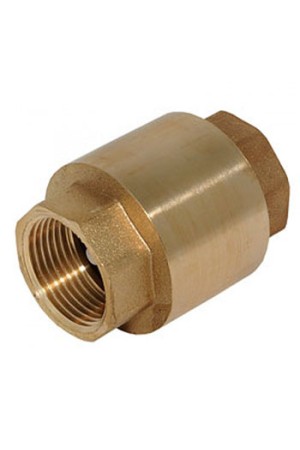 Клапан обратный SM-02104 3/4 дюйма F-F с пластиковым седлом