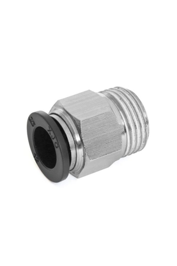 Соединитель PUSH PC12-04 1/2 дюйма M x12 мм (быстросъемные фитинги)