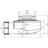 Сифон для душевого поддона АНИ Е455 СLS 1-1/2 дюйма х50 клик-клак