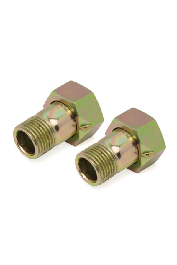 Комплект патрубков для счётчика РОССИЯ 1/2 дюйма (комплект 2 шт.)