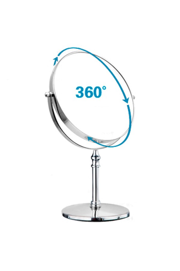 Зеркало косметическое настольное L1206X3 D=15 см