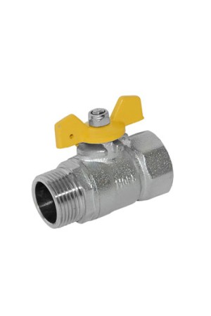 Кран газовый SAS 3602-GAS 3/4 дюйма F-M