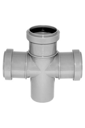 Крестовина канализационная РОССИЯ D=50 угол 87°