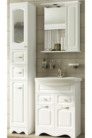 Зеркало-шкаф для ванной 'НАТАЛИЯ 60' правое с подсветкой