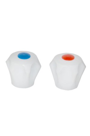 Маховик для смесителя пластик №1 'квадрат' (1 шт.)