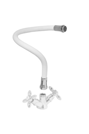 Излив для смесителей SMF-S2018400/WT (тип 1) белый силиконовый