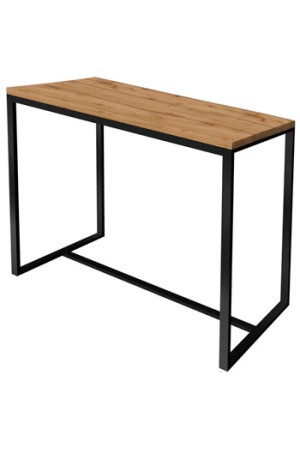 Стойка Лофт 1200х400х1080 муар 9005 Дуб Вотан