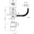 Сифон ORIO А-5007 3-1/2 дюйма х 40 с переливом для керамогранитной мойки