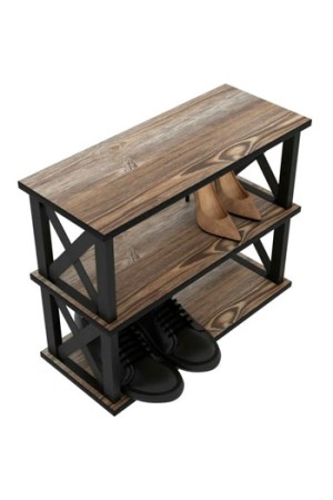 Обувница Лофт 600х250х490 муар 9005 Намибия