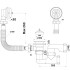 Сифон для ванны регулируемый АНИ E250 1-1/2 дюйма x40