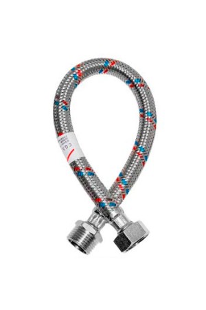 Гибкая подводка для воды FLEXITUB 1/2 дюйма 20 см F-M