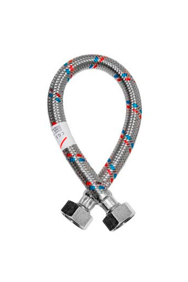 Гибкая подводка для воды FLEXITUB 1/2 дюйма 30 см F-F