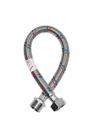 Гибкая подводка для воды FLEXITUB 1/2 дюйма 40 см F-M