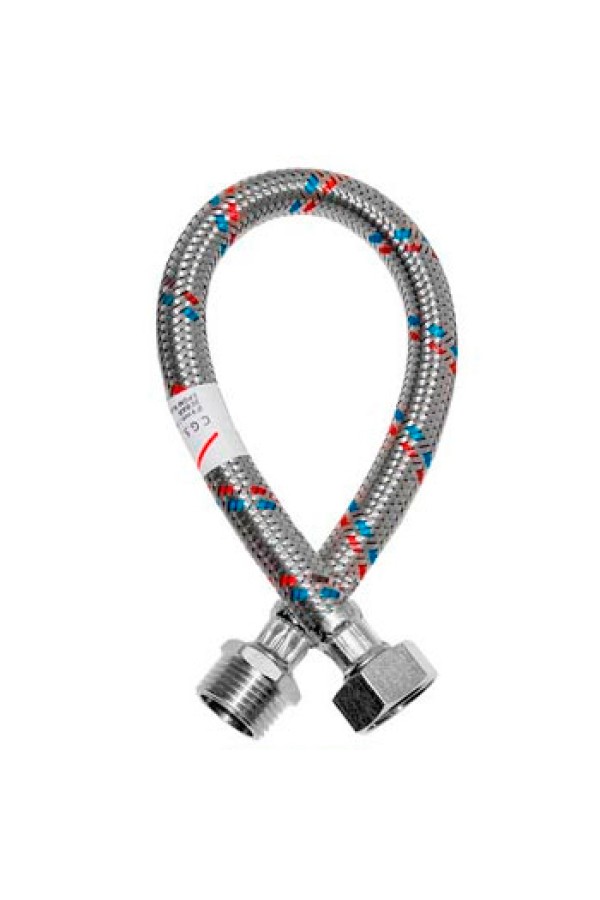 Гибкая подводка для воды FLEXITUB 1/2 дюйма 40 см F-M