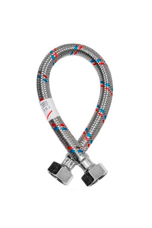 Гибкая подводка для воды FLEXITUB 1/2 дюйма 50 см F-F