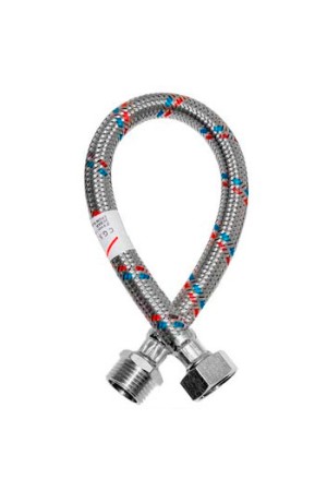Гибкая подводка для воды FLEXITUB 1/2 дюйма 50 см F-M