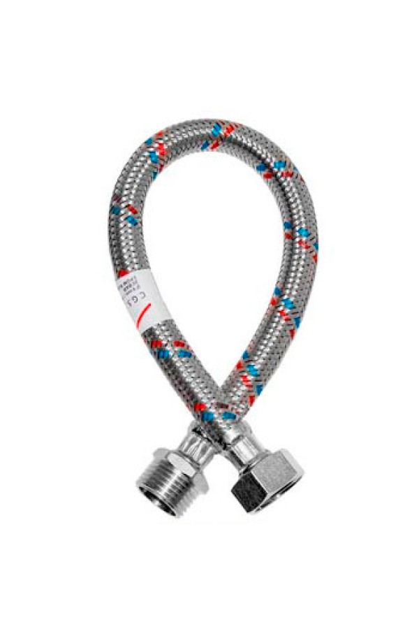Гибкая подводка для воды FLEXITUB 1/2 дюйма 50 см F-M