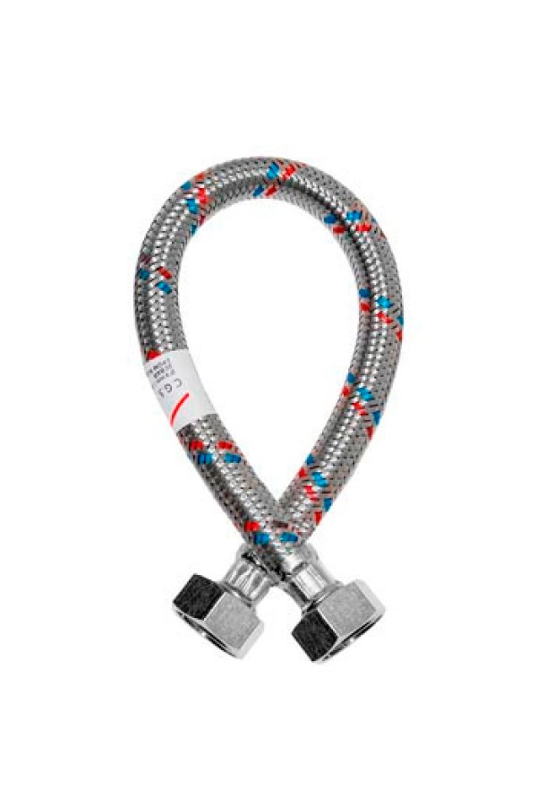 Гибкая подводка для воды FLEXITUB 1/2 дюйма 60 см F-F