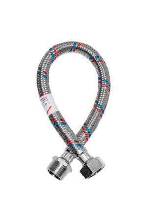 Гибкая подводка для воды FLEXITUB 1/2 дюйма 60 см F-M