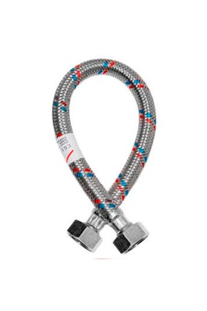 Гибкая подводка для воды FLEXITUB 1/2 дюйма 80 см F-F