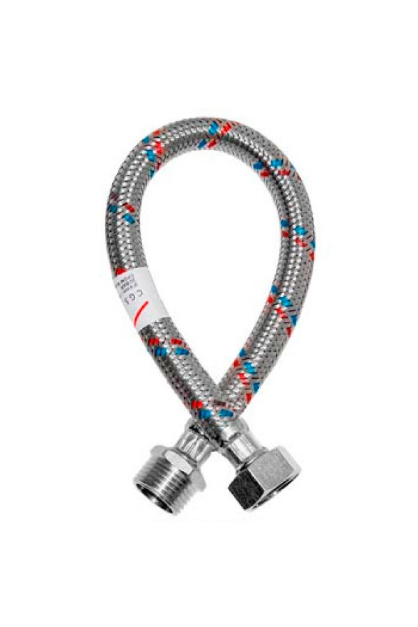 Гибкая подводка для воды FLEXITUB 1/2 дюйма 80 см F-M