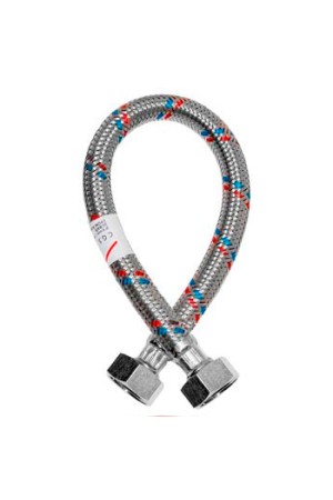 Гибкая подводка для воды FLEXITUB 1/2 дюйма 120 см F-F