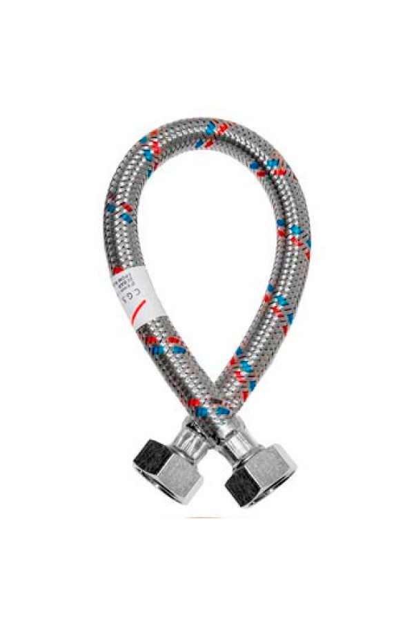 Гибкая подводка для воды FLEXITUB 1/2 дюйма 120 см F-F