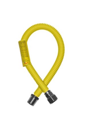 Подводка для газа сильфонная FLEXITUB 1/2 дюйма 80 см F-M