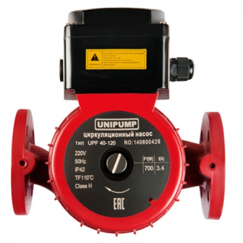 Насос циркуляционный UNIPUMP UPF 40-120 (250 мм)