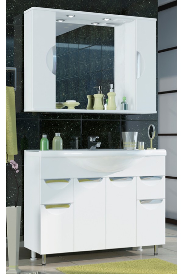 Тумба под раковину 'ДЖИКА 105' (ЭЛЕГАНС 105)