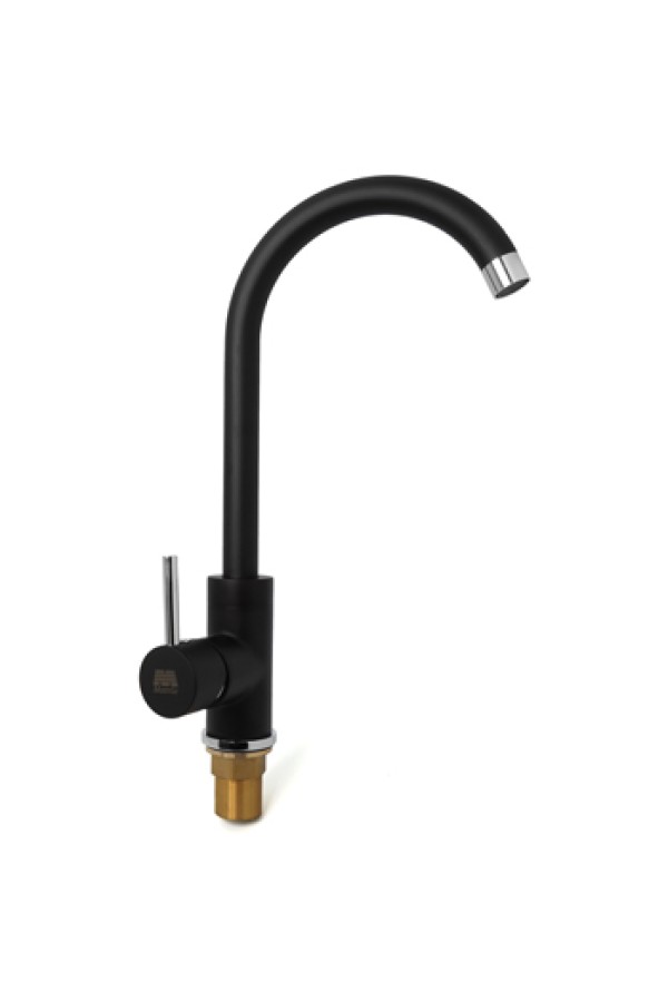 Смеситель для кухни MATRIX SMF-49007/BK чёрный