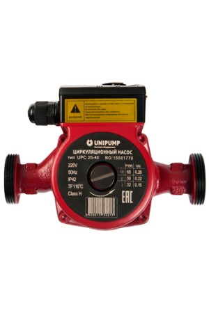 Насос циркуляционный UNIPUMP UPС 25-40 (130 мм)