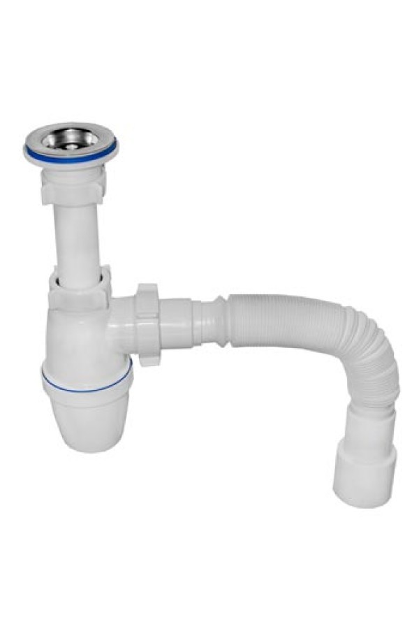 Сифон ORIO А-3202 1-1/4 дюйма х 40 с гибкой трубой 40х40/50