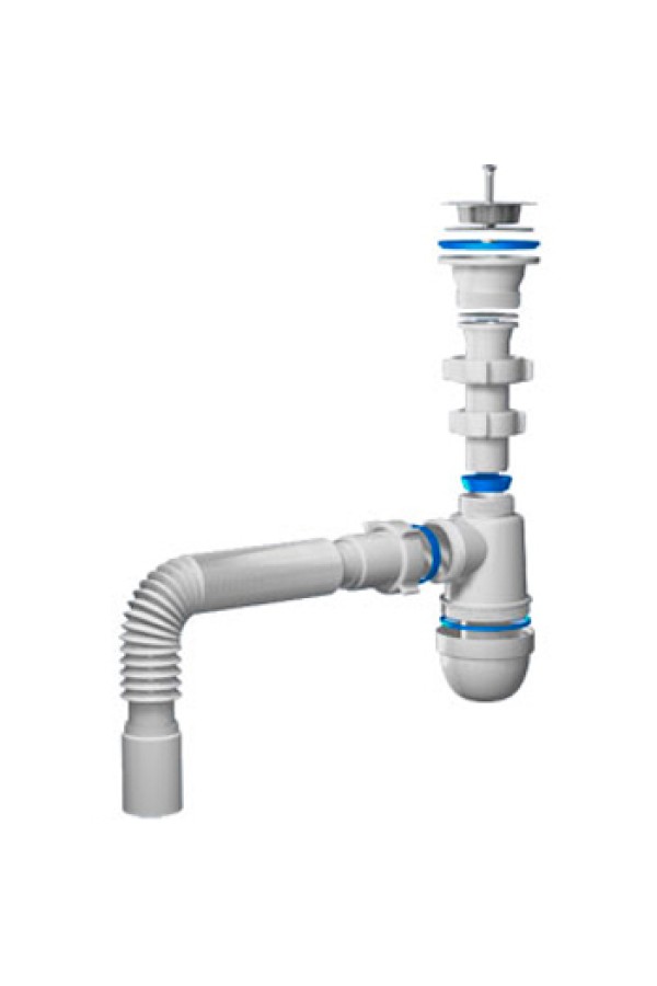 Сифон АНИ C0105 1-1/2 дюйма х40